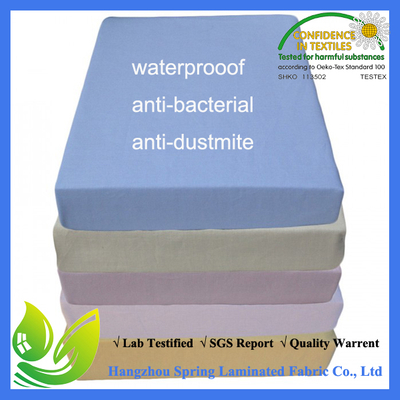 100%棉花泽西Pantone颜色自定义的适合的样式床垫盖子