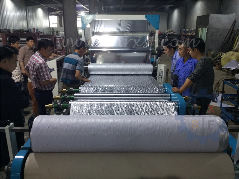 Roulis multifonctionnel pour rouler la machine de laminage et de graver pour le film décoratif de PVC