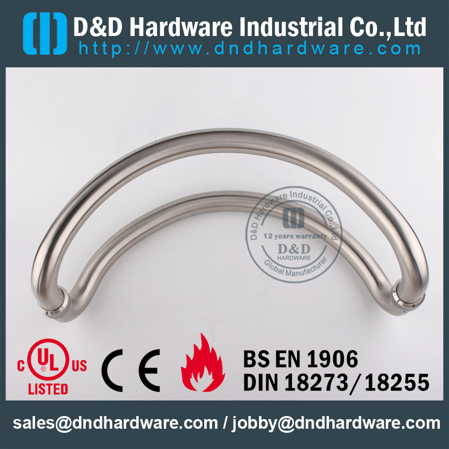 D & D Hardware-Architecture Hardware Tirador de la puerta de vidrio DDPH006