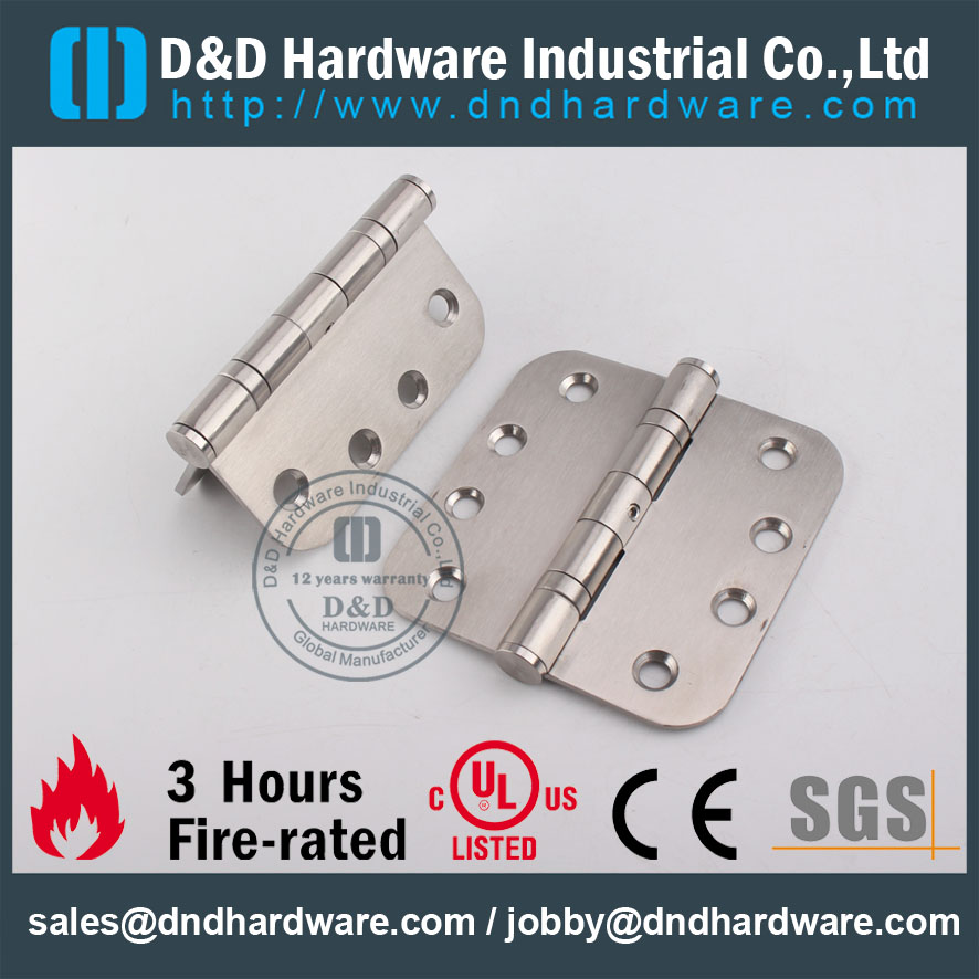 Certificado de Hardware-CE de D & D Certificado Rated Porta Dobradiça