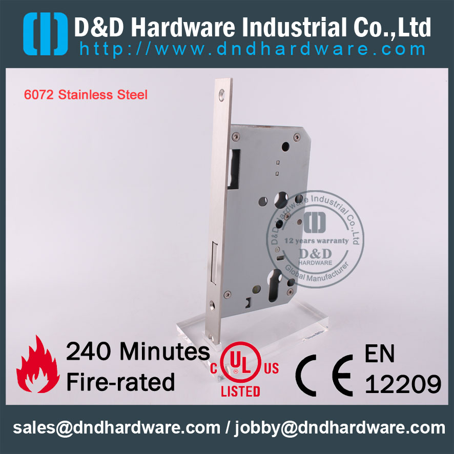 D & D Hardware-Wholesale grau SS304 Deadbolt Lock DDML013