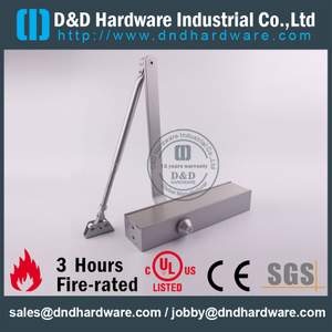Porta ajustável durável da liga de alumínio mais próxima para a porta de alumínio DDDC-JU-098