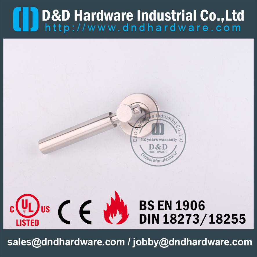 D & D Hardware-Porta de metal Sólida alavanca DDSH034