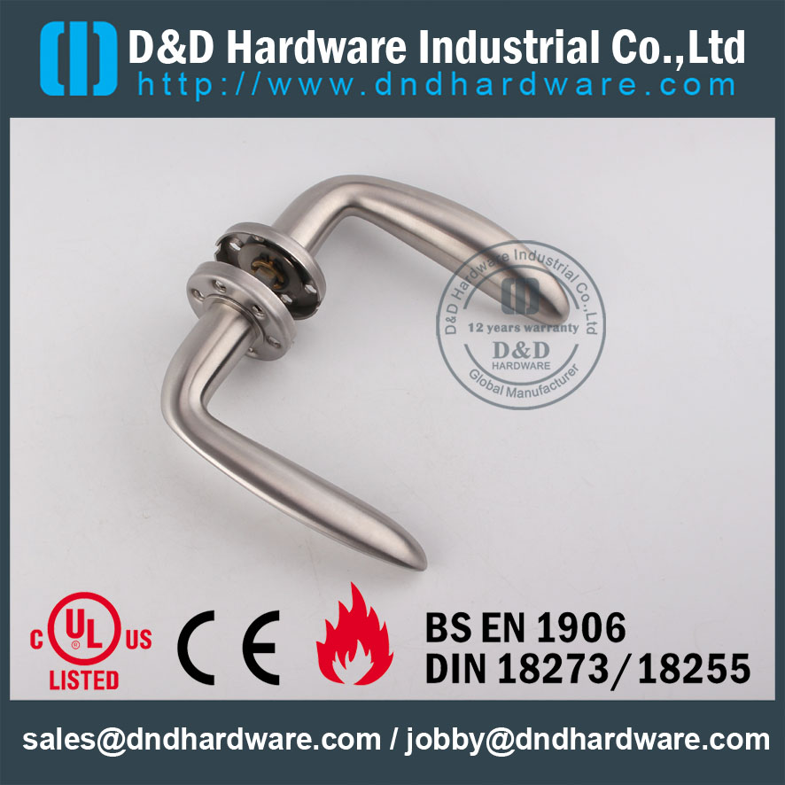 Tuas Die-Casting Tuas Grade 316 pada Rose untuk Hotel Single Doors-DDSH019