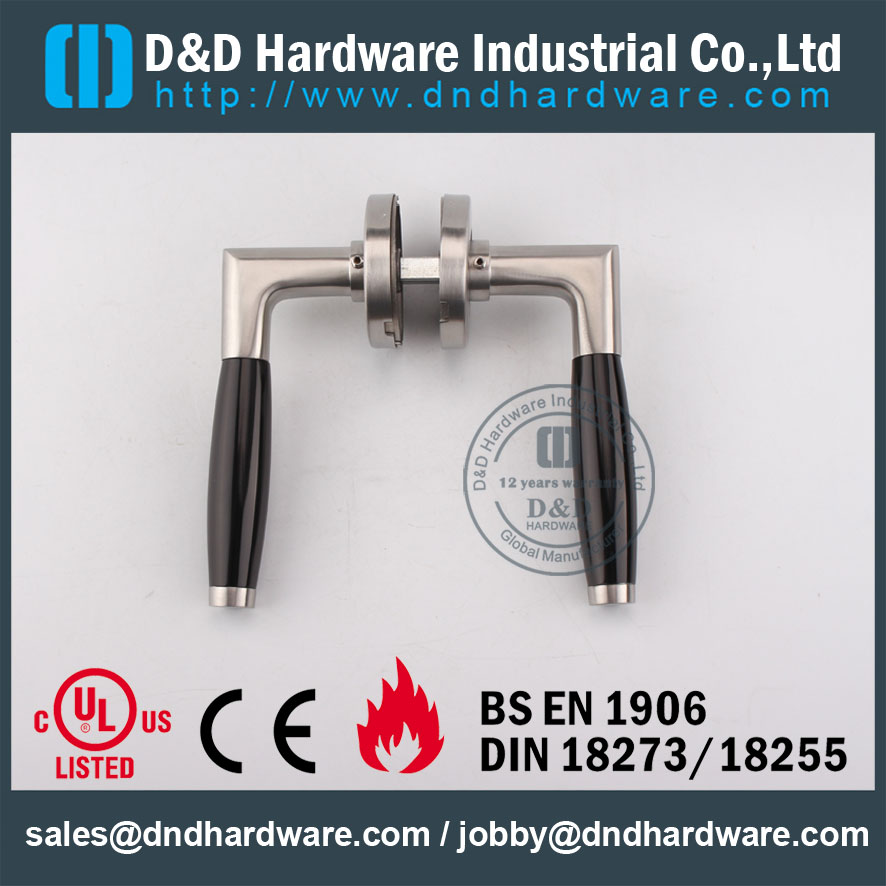 D & D Desain Hardware-Dekoratif Pintu SS304 menangani DDSH049