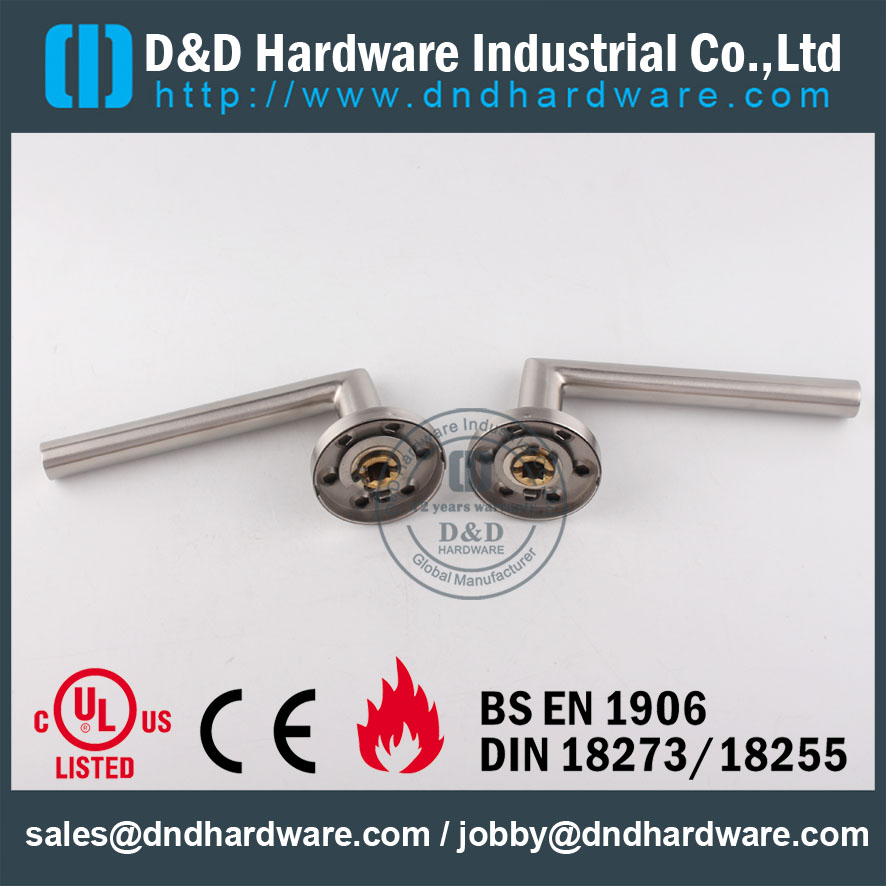D & D Hardware-Decorative Design Ellips Alavanca para tubo em tubo DDTH026
