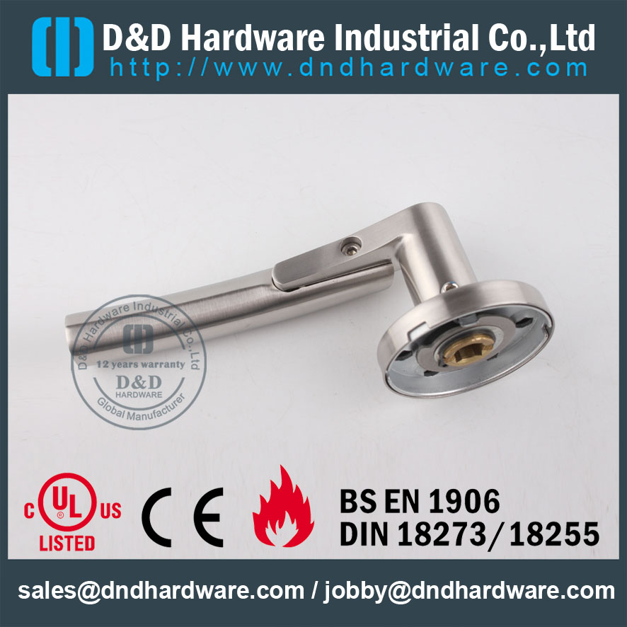 Punho de porta contínuo de aço inoxidável DDSH017 de D & D Hardware-EN1906