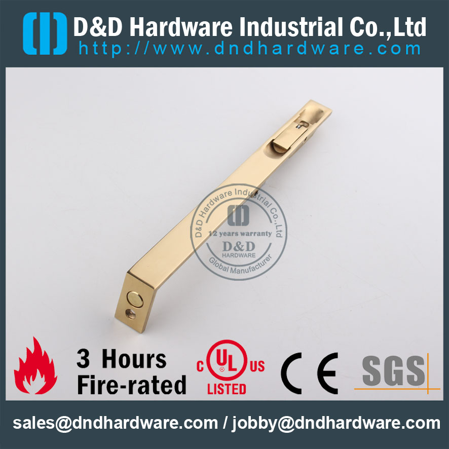 Hardware de construção D & D Hardware de construção SS304 Parafuso de porta DDDB004