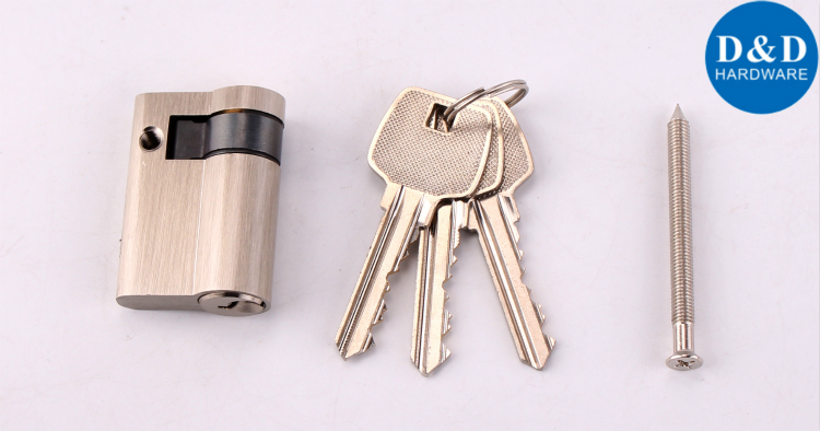 Hardware de latão único Cylinde-D & D