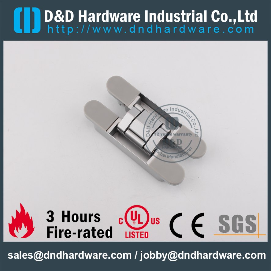 Hardware de dobradiça-D oculta