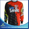 Custom and Sublimated Long Sleeve Motorcycle Jersey for Sports