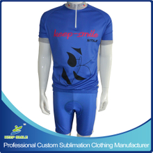Customized Sublimation Printing Cycling Suit with Jersey and Bib Short