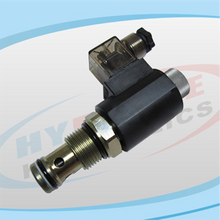 SV12-23 Series (2-Way, 2-Position, Poppet Type, Normally Open) Reverse Flow De-energized