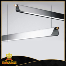 Luz pandant de acrílico de la plata del diseño simple (KAP6088)