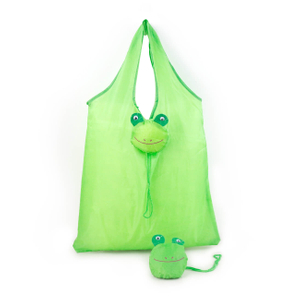 Eco Travel Frog Foldable Handbag Grocery Tote
