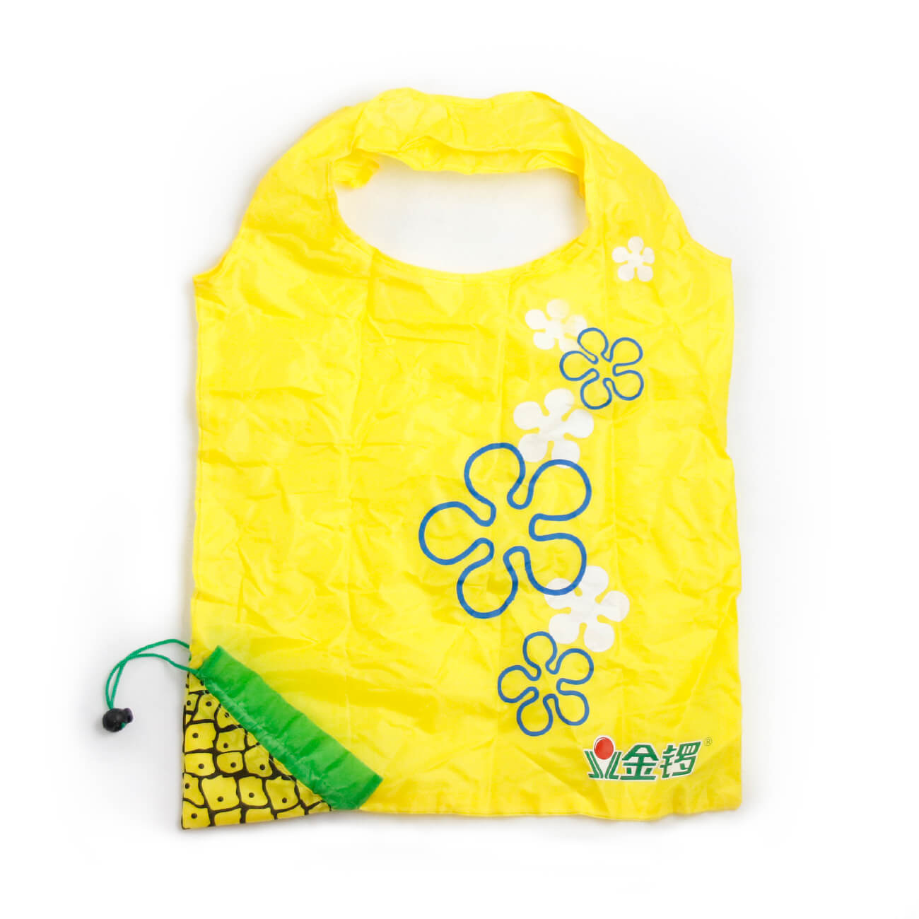Foldable pineapple Shopping Bag