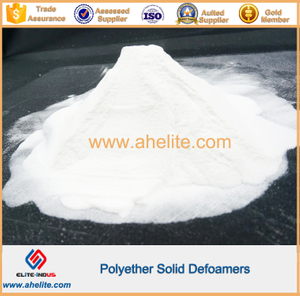 Polyether solid defoamers