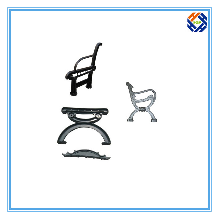 Garden Bench End Outdoor Furniture by Die Casting Processing-2