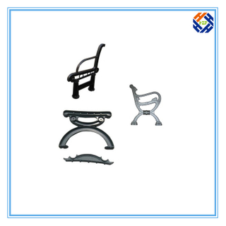 Garden Bench End Outdoor Furniture by Die Casting Processing