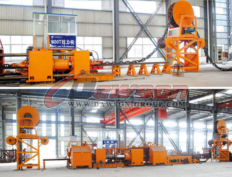 Load Test Machine 600T Load Test Machine 600T C Shaped Connecting Shackle for Oil Platform Mooring Chain