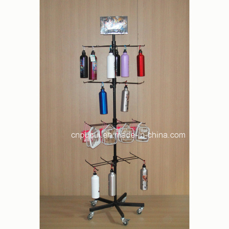Floor Standing Metal Hook Rotating Stand (PHY260)