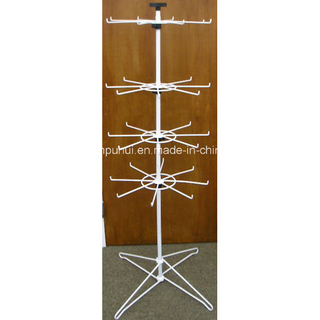 Floor Metal Rotating Hook Rack (PHY225)