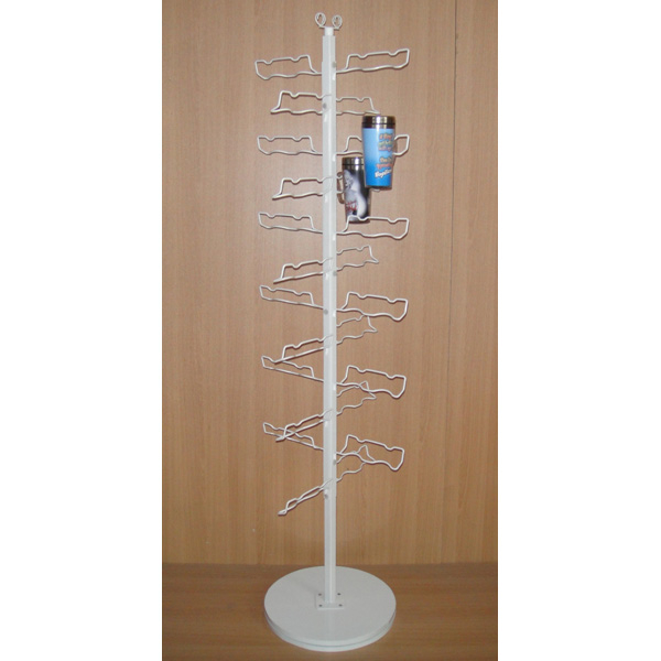 Revolving Floor 4 Way Mug Display (PHY2002N)