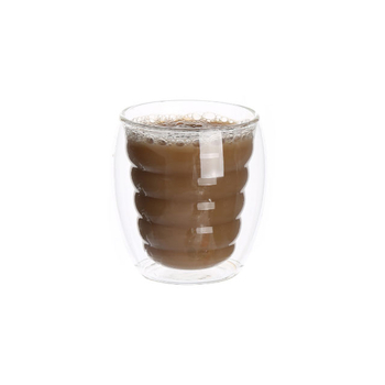 10oz/300ml double wall glass cups