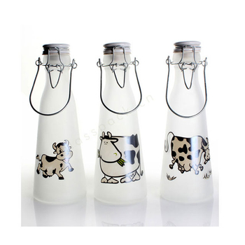 Glass Milk Bottle