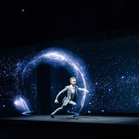 3D Musion Eyeliner Foil for holographic projection