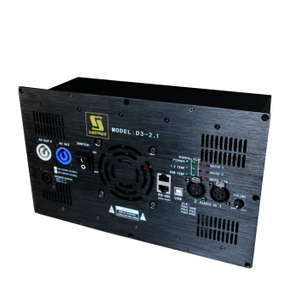 Amplificateur à plaque stéréo D3-2.1 avec DSP pour système de cinéma maison 2.1 canaux