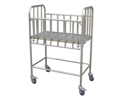 Infant Hospital Bed with Castors (model BC541; HX/YEC-1-B)