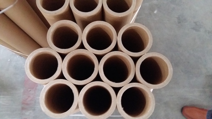 n&uacute;cleo de papel de pel&iacute;cula de pl&aacute;stico