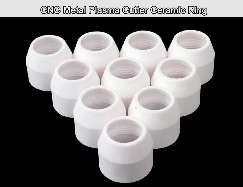 Anillo de cer&aacute;mica del cortador del plasma del metal del CNC