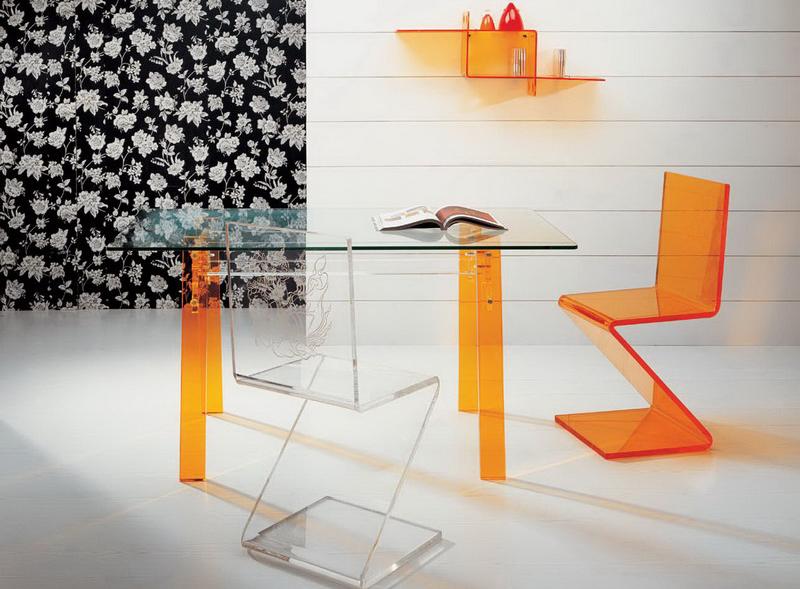 corte de acr&iacute;lico del laser de la silla