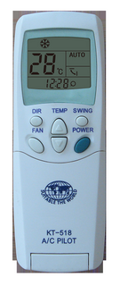 controle remoto universal de ar condicionado KT-518