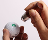 Rosewood round golf ball stamps G12 Dia.12mm permanent ink 