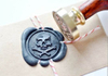 Cooper plate wax seal stamps round dia.30mm 