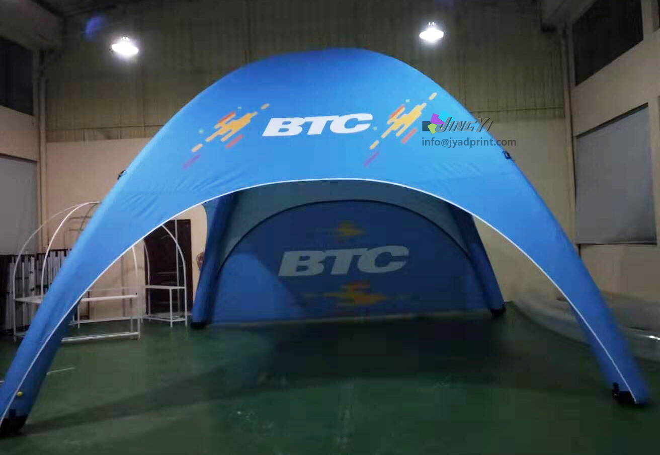 Outdoor Dye-sublimatuion Printed Advertising Inflatable Air Event Marquee Tent Exhibition Gazebo