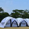 3X3m Custom Printed inflatable Air Dome Tradeshow Exhibition Tent