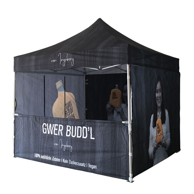 Foldable Event Tent with Aluminum Alloy Frame for Outdoor Advertising