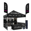 10X10FT Outdoor Portable Pop Up Canopy Display Aluminum Folding Tent