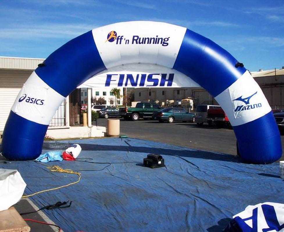 Professional Grade Inflatable Race Arch and Starting Gate with Safety Certification and Dependable Performance