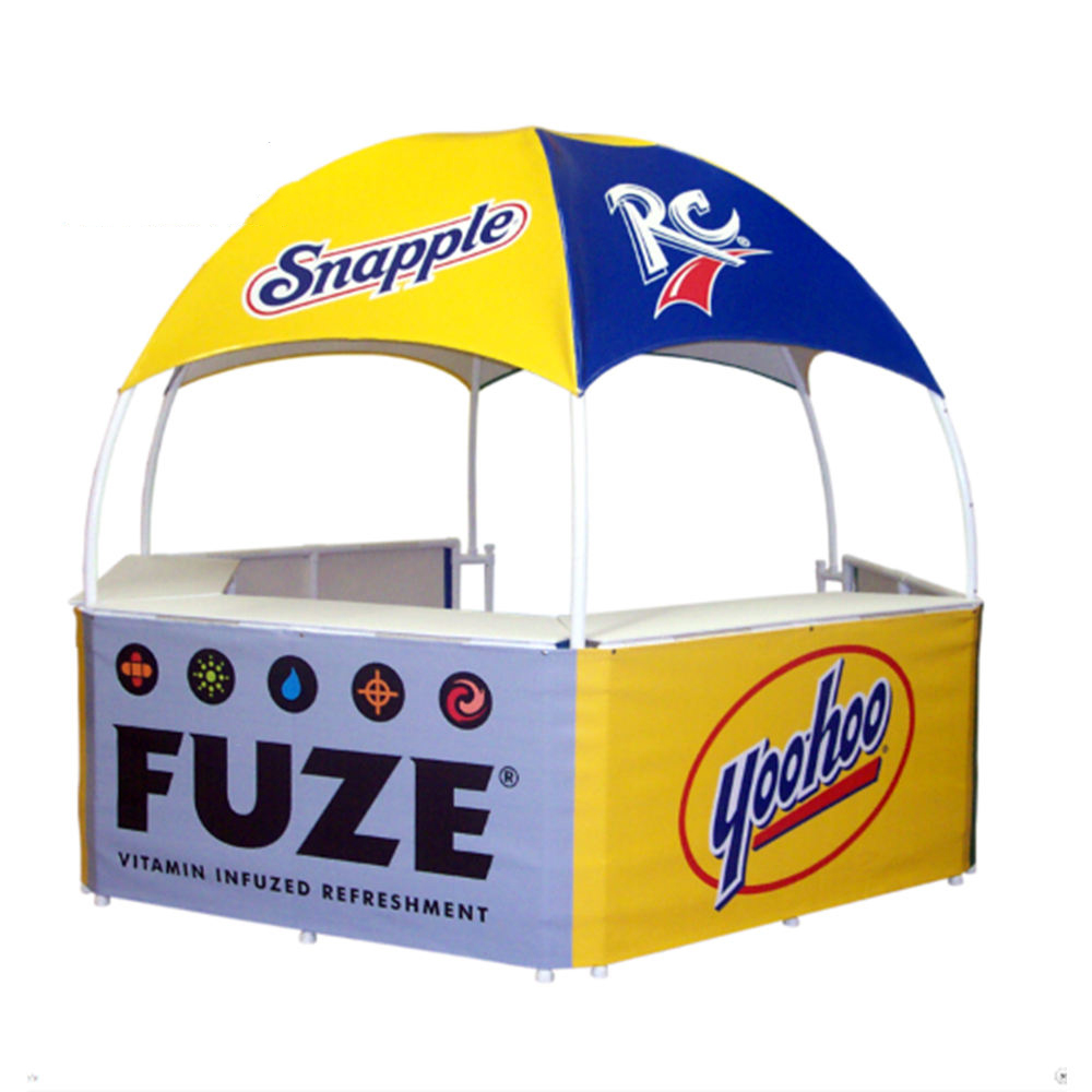 Advertising Promotion Counter Outdoor Exhibition Booth 3x3 Dome Tent for Event