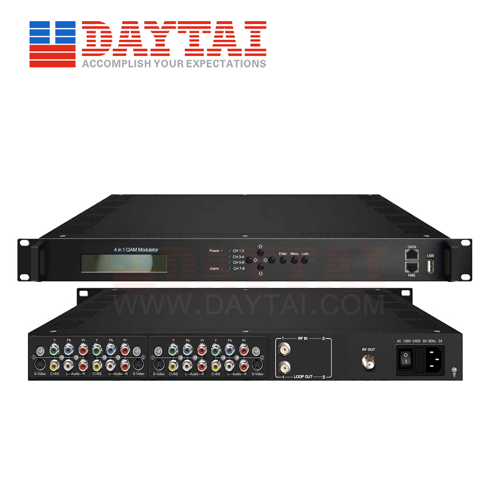 4 in 1 SD MuxScrambling QAM Modulator Buy QAM Modulator, 4 in 1 SD