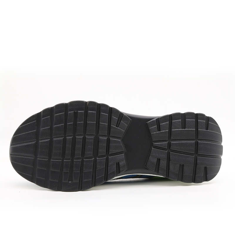 Anti Slip PU Outsole Fashion Safety Sports Shoes Steel Toe
