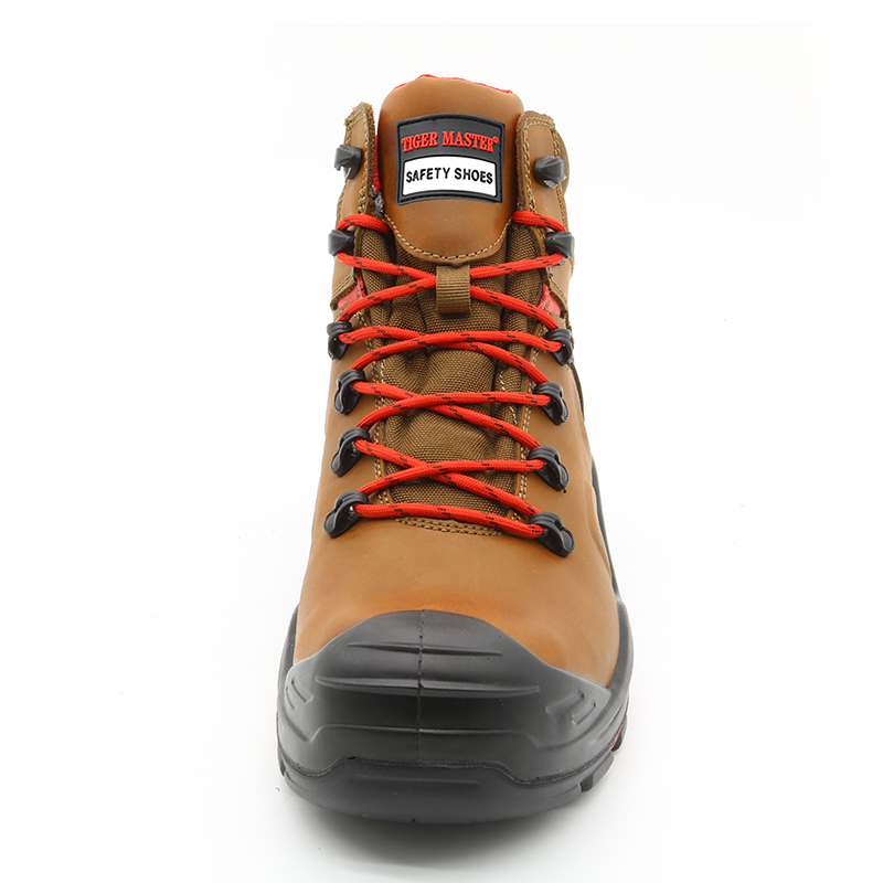 Tiger Master Rubber Sole Waterproof Safety Boots Composite Toe