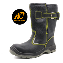 High Cut Puncture-proof Steel Toe Leather Safety Boots Welding