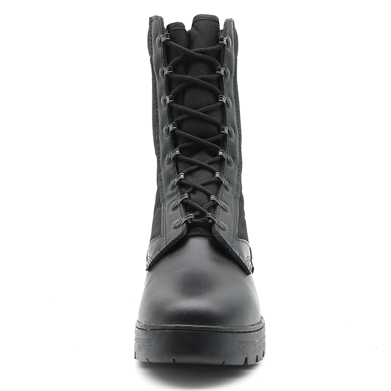 Anti Slip Rubber Sole Non Safety Army Boots