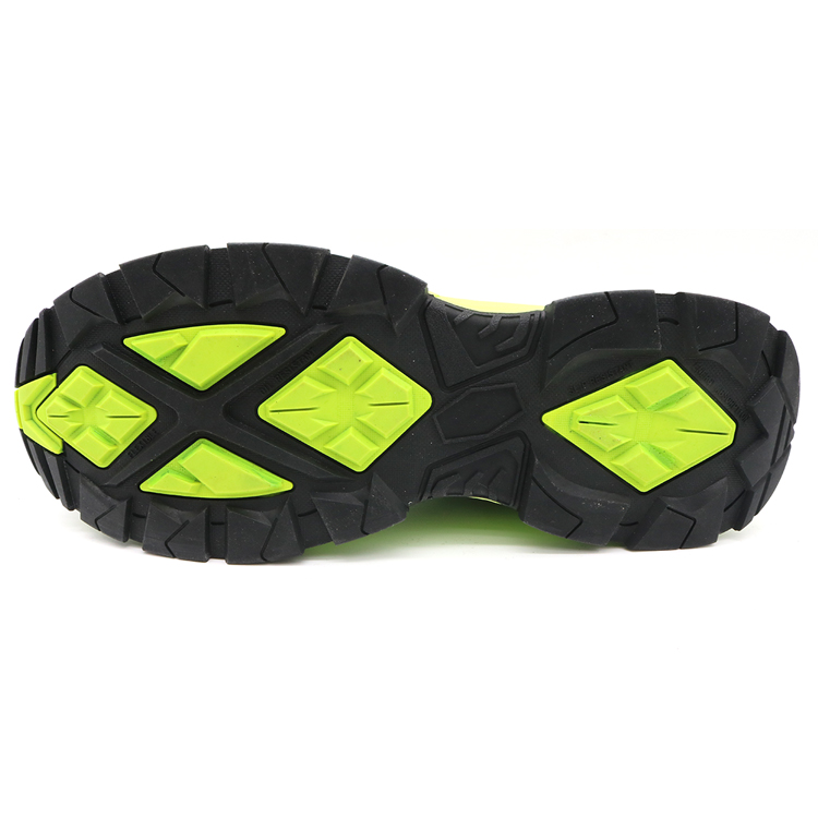 Hiking Sport Safety Shoes Men with Fiberglass Toe